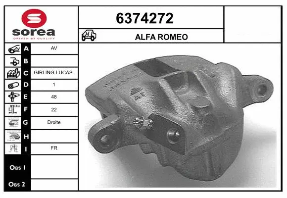 Brake Caliper (6374272)