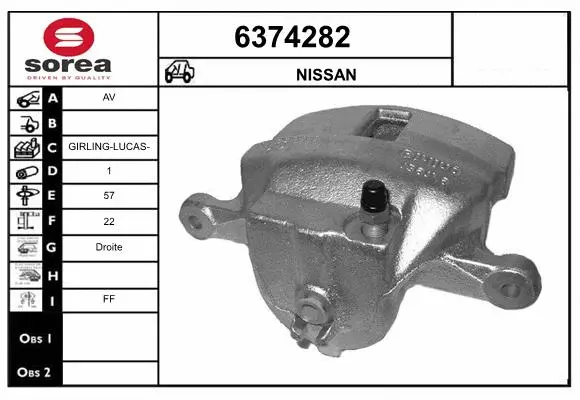 Brake Caliper (6374282)