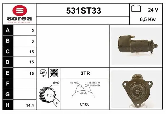 Starter (531ST33)