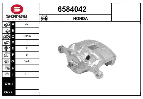 Brake Caliper (6584042)