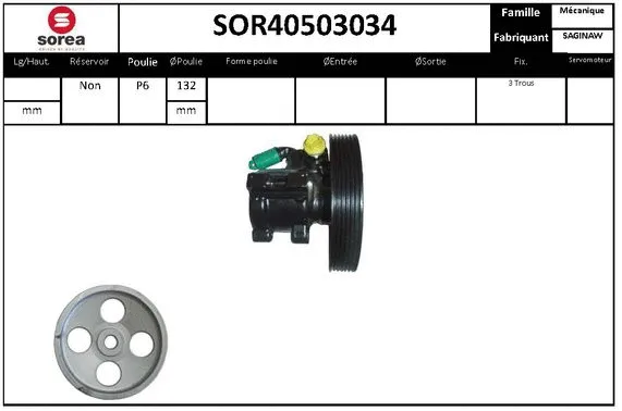 Hydraulic Pump, steering (SOR40503034)