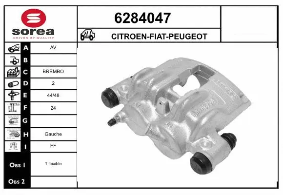 Brake Caliper (6284047)