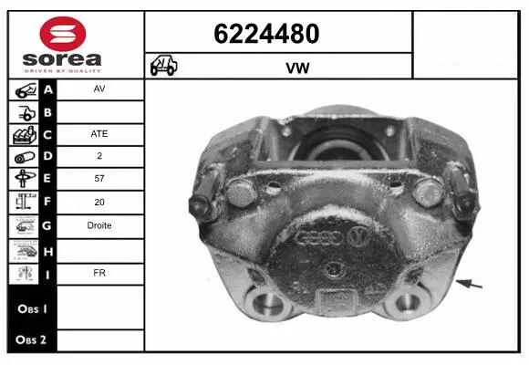 Brake Caliper (6224480)