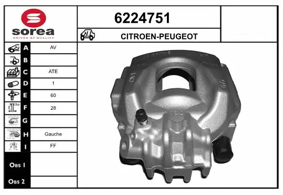 Brake Caliper (6224751)