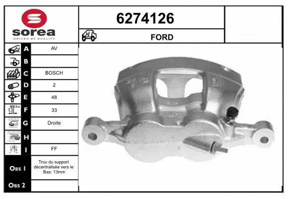 Brake Caliper (6274126)