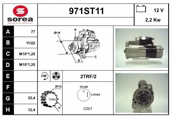 Starter (971ST11)