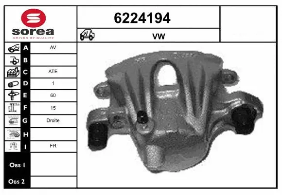 Brake Caliper (6224194)