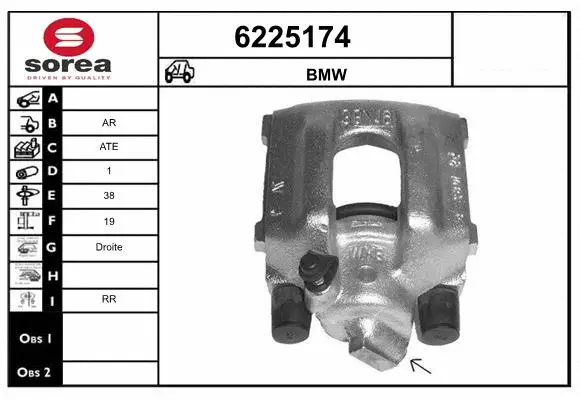 Brake Caliper (6225174)