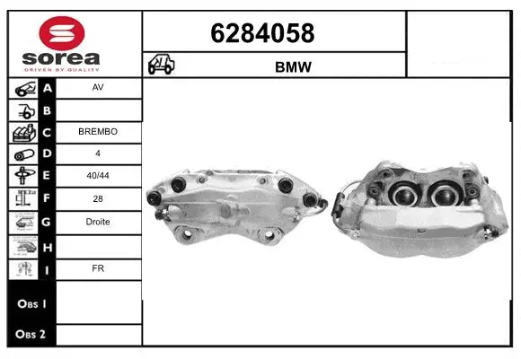 Brake Caliper (6284058)