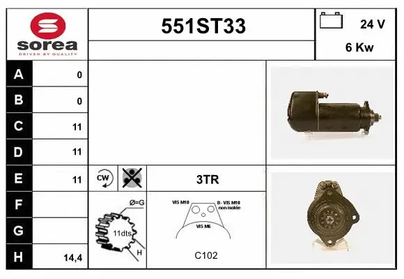 Starter (551ST33)