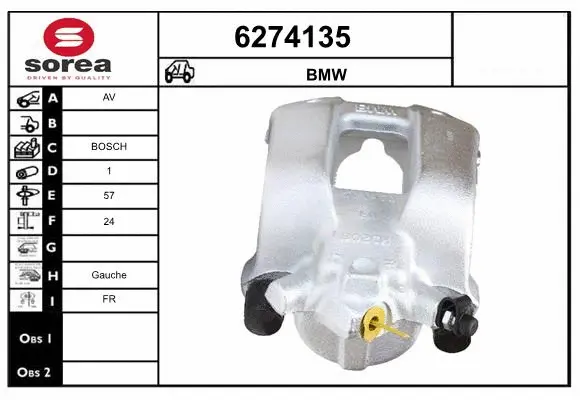 Brake Caliper (6274135)