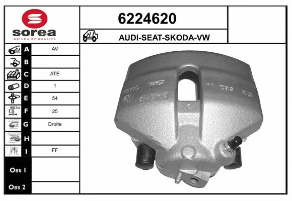 Brake Caliper (6224620)