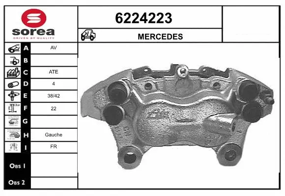 Brake Caliper (6224223)