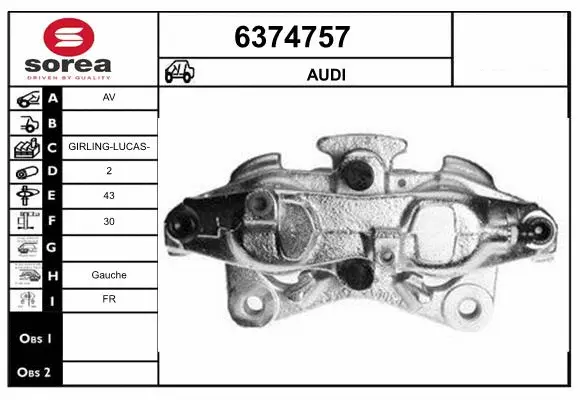 Brake Caliper (6374757)