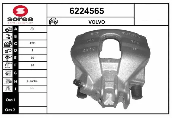Brake Caliper (6224565)