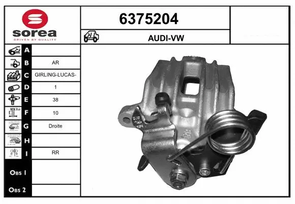 Brake Caliper (6375204)