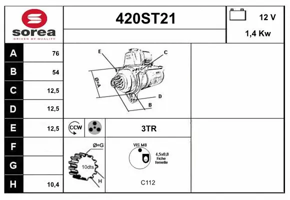 Starter (420ST21)
