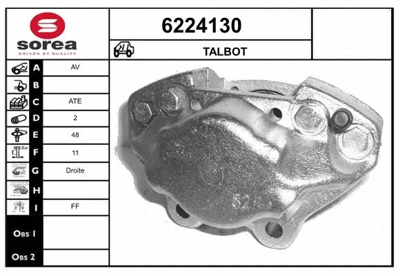Brake Caliper (6224130)