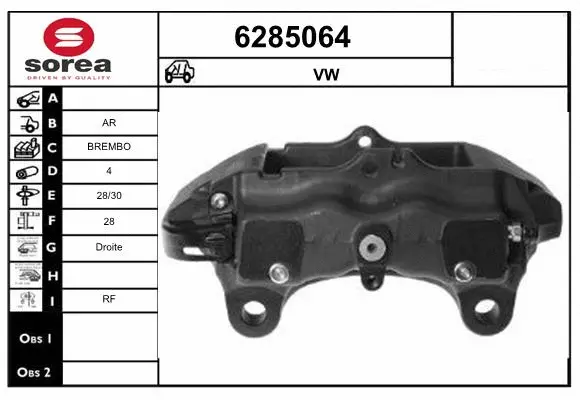 Brake Caliper (6285064)