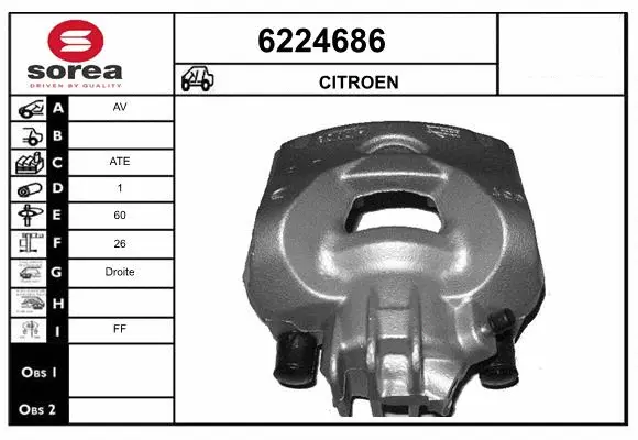 Brake Caliper (6224686)