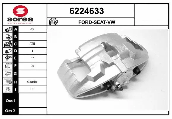 Brake Caliper (6224633)