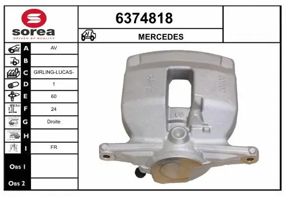 Brake Caliper (6374818)