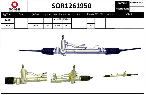 Steering Gear (SOR1261950)