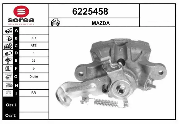 Brake Caliper (6225458)