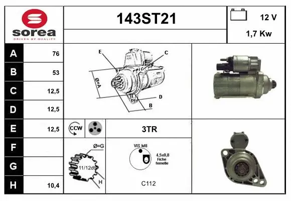 Starter (143ST21)