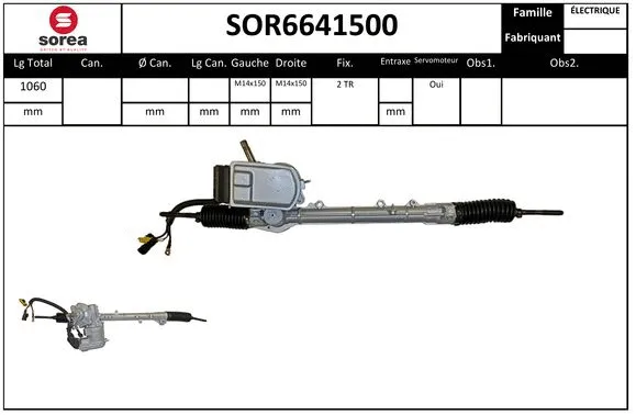 Steering Gear (SOR6641500)