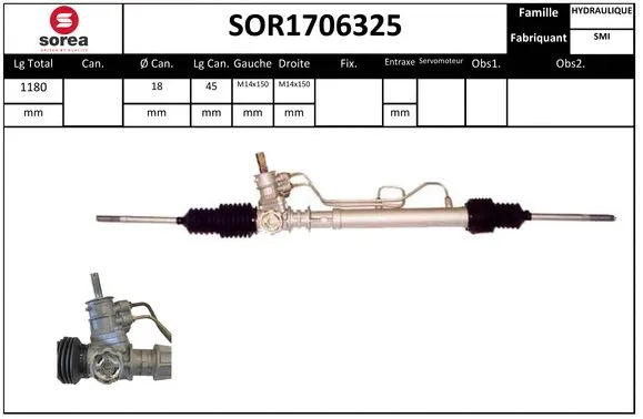 Steering Gear (SOR1706325)