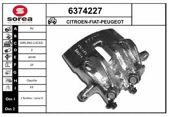 Brake Caliper (6374227)