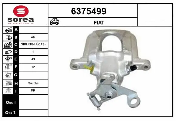 Brake Caliper (6375499)