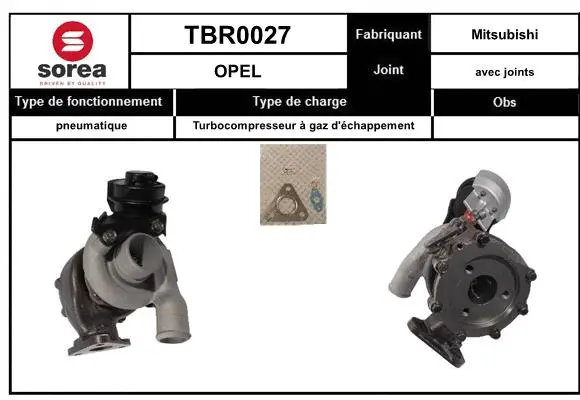 Charger, charging (supercharged/turbocharged) (TBR0027)