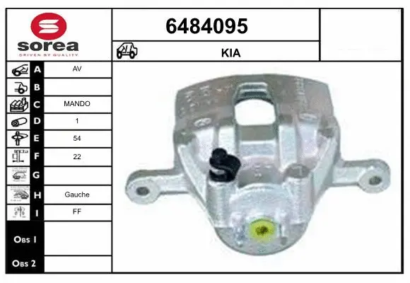 Brake Caliper (6484095)