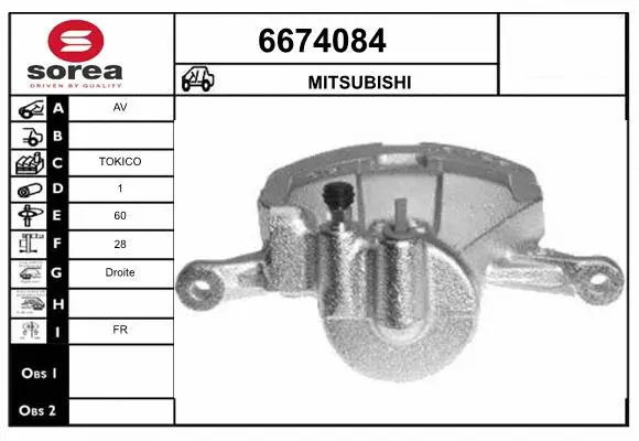 Brake Caliper (6674084)
