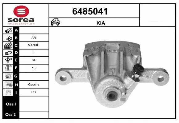 Brake Caliper (6485041)