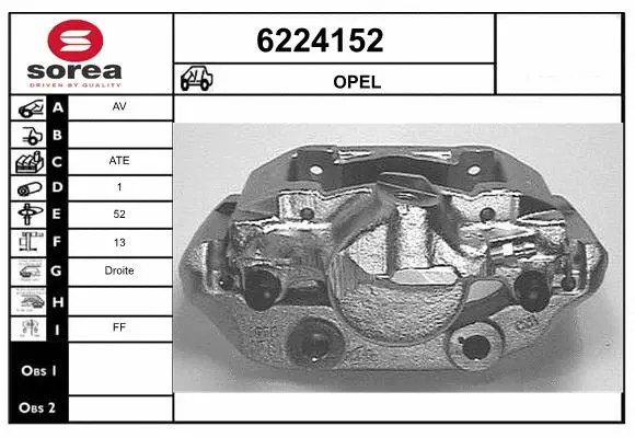 Brake Caliper (6224152)