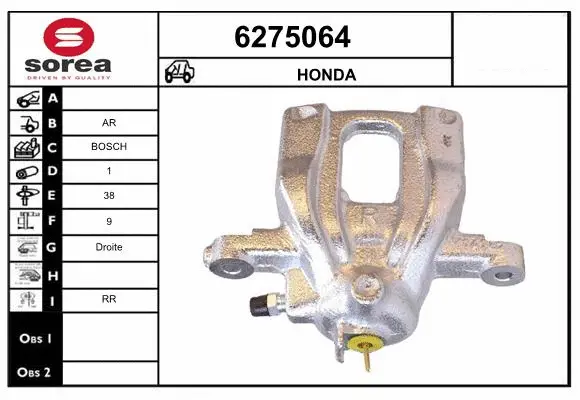 Brake Caliper (6275064)