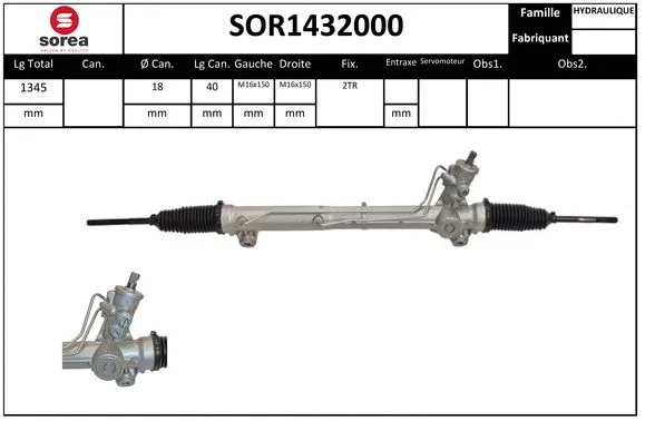 Steering Gear (SOR1432000)