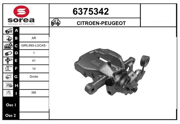 Brake Caliper (6375342)