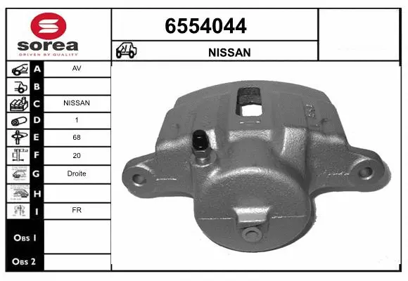 Brake Caliper (6554044)