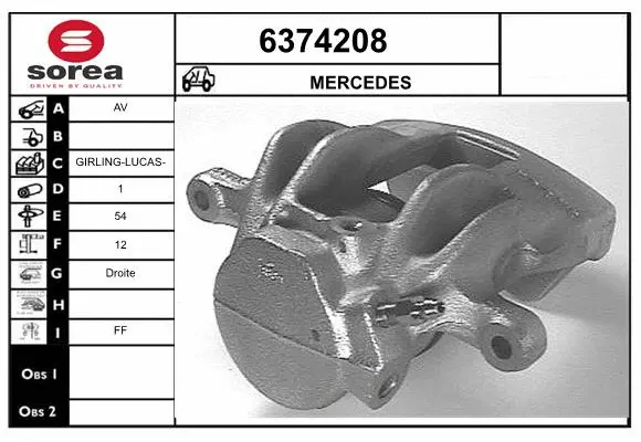 Brake Caliper (6374208)