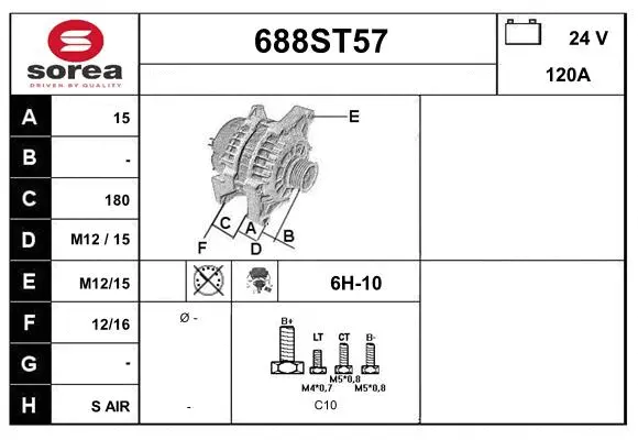 Alternator (688ST57)