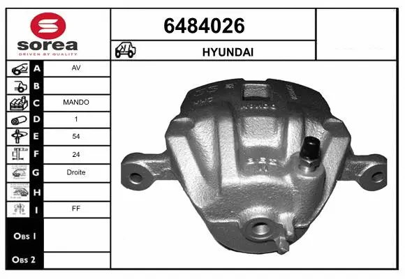 Brake Caliper (6484026)