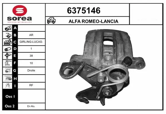 Brake Caliper (6375146)