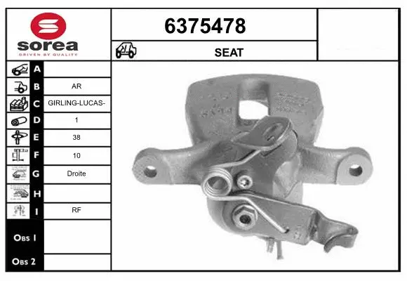 Brake Caliper (6375478)