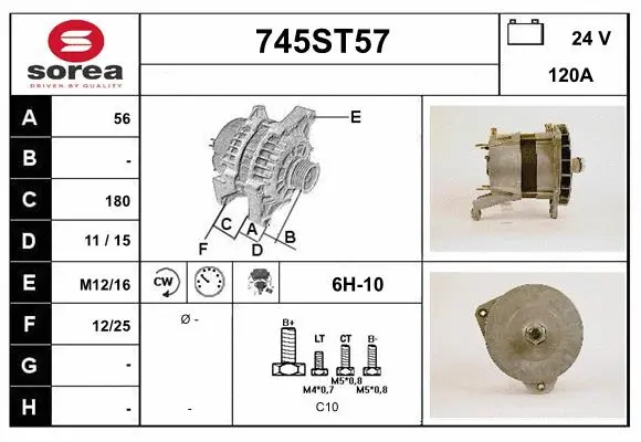 Alternator (745ST57)