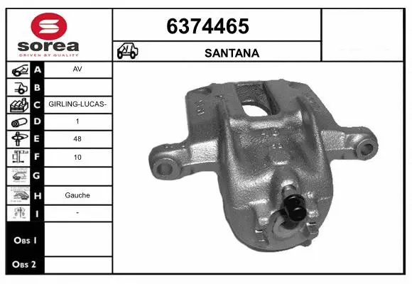 Brake Caliper (6374465)