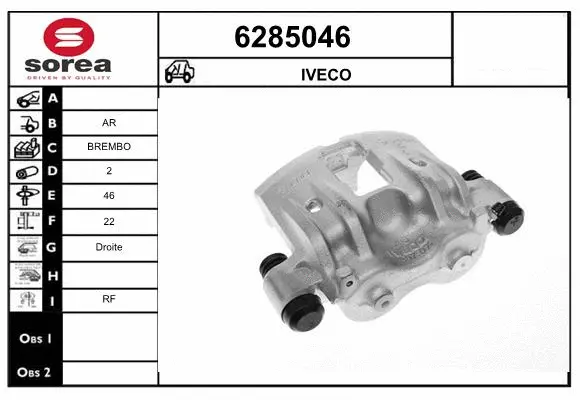 Brake Caliper (6285046)